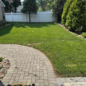 landscaping by "It's Just Grass" , lawn care/landscaping reviewed on August 15, 2025