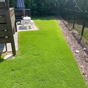 residential landscaping by Out like a Lamb Lawn care and Landscape design reviewed on August 21, 2025
