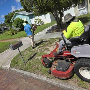 lawn maintenance by HM&#039;s Superior Landscape &amp; Design  reviewed on July 26, 2022