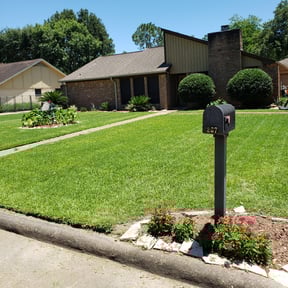 Flower Bed Weeding by Brite Green lawn care reviewed on August 18, 2025