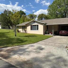 residential landscaping by Pat's Lawn and hauling services reviewed on August 21, 2025