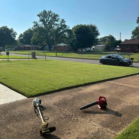 yard maintenance by Go Green Electric Lawncare reviewed on August 21, 2025
