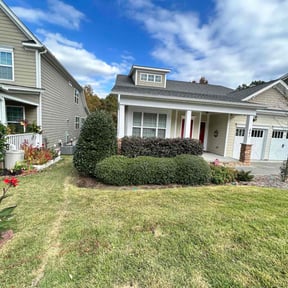 Bush Trimming by Father and Sons Lawn and pressure washing reviewed on August 17, 2025