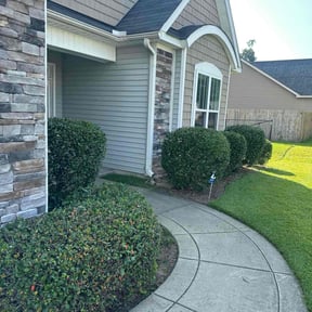 Bush Trimming by All Pro Landscaping Services reviewed on October 21, 2025