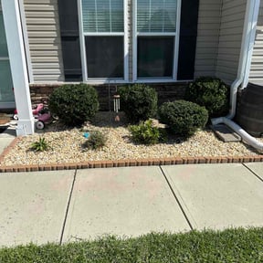 Bush Trimming by Cutting Edge Lawn Care and Tree Service reviewed on August 21, 2025