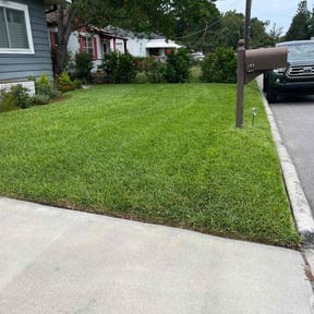 landscape maintenance by Green Ranch Lawncare and Pressure Washing reviewed on August 15, 2025