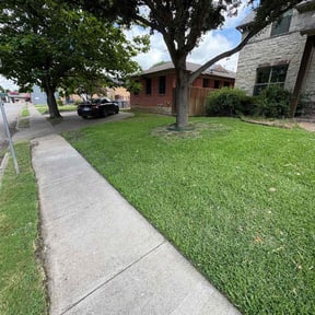 turf maintenance by Garrett&#039;s property management reviewed on August 18, 2025