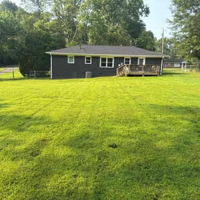 turf maintenance by ShayShay&#039;s lawn care reviewed on July 7, 2022