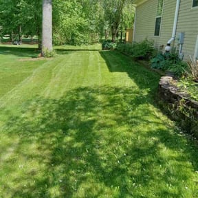 yard work by KnJ Lawn Snow Scrap Removal reviewed on August 18, 2025