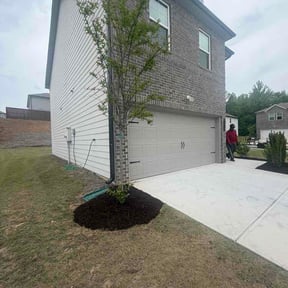 Mulching by Skelly Lawn Service reviewed on July 14, 2026