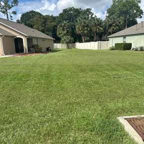 yard work by Greenlawnz landscaping reviewed on August 16, 2025