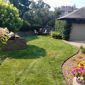 landscape maintenance by Bakers lawn service reviewed on August 20, 2025
