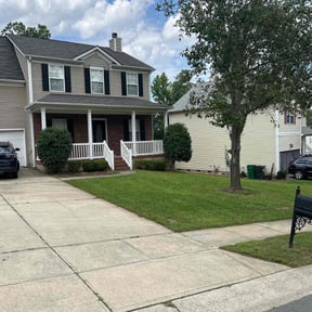 yard maintenance by David's mowing service reviewed on August 16, 2025