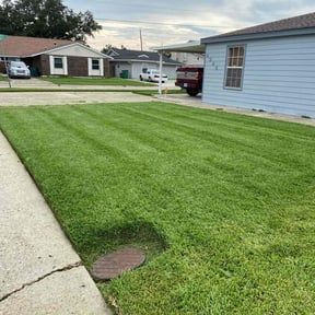 yard maintenance by T&b Lawncare services reviewed on August 21, 2025