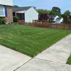 residential landscaping by JD Mow. reviewed on August 21, 2025