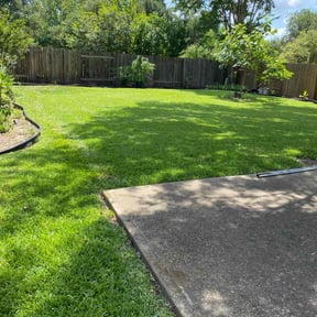 gardening service by Dirt Busters pressure wash & landscaping reviewed on August 16, 2025