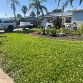 landscaping services by Lawncare By the beach reviewed on August 20, 2025
