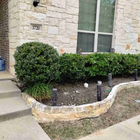 Bush Trimming by YFC Lawn Care and Maintenance reviewed on August 20, 2025