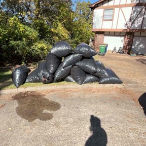 Leaf Removal by Cat&#039;s Landscaping reviewed on November 8, 2025