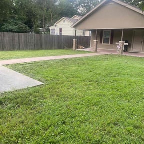 grass cutting by The cousins landscaping reviewed on August 21, 2025