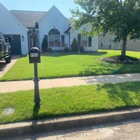 grass cutting by 5G LawnCare reviewed on July 6, 2025