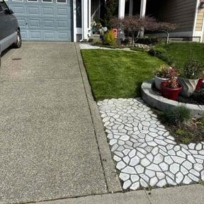 landscape maintenance by CCKM Cleaning Corp reviewed on August 19, 2025