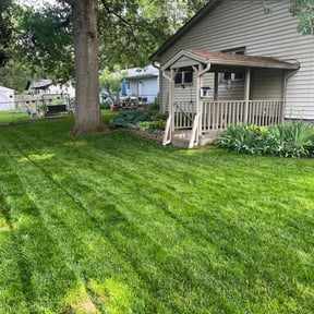 landscape maintenance by R & Y lawn services reviewed on August 17, 2025