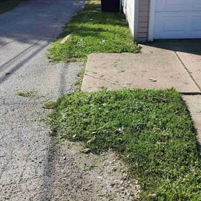 grass cutting by Brian The Yard Barber LLC reviewed on June 9, 2022