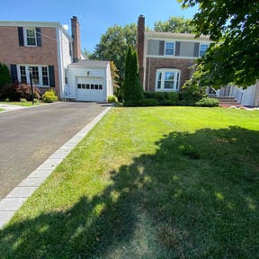 yard work by Evergreen lawn care reviewed on August 18, 2025