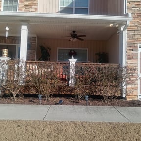 Bush Trimming by One Tuff Mama Roofing and Landscaping reviewed on August 19, 2025