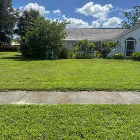 yard work by Campbell's lawns reviewed on August 16, 2025