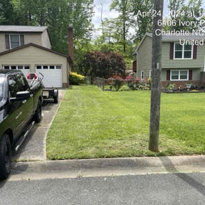 yard care by Tony's lawn services/Plowing reviewed on August 21, 2025