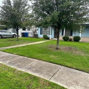 grass maintenance by Lawn Care of New Braunfels reviewed on May 7, 2025