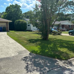 residential landscaping by White Flag lawncare reviewed on August 15, 2025