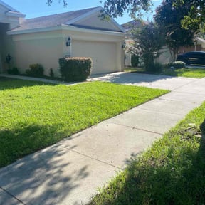residential landscaping by Hat Trick Lawn Care, LLC reviewed on August 18, 2025