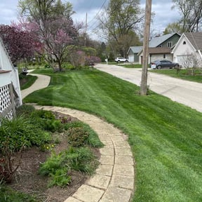 landscape maintenance by Big Borther lawncare reviewed on August 15, 2025