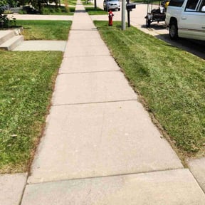 turf maintenance by Lawn Pro grounds management reviewed on October 28, 2023