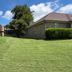 residential landscaping by Toby&#039;s lawns reviewed on November 21, 2025