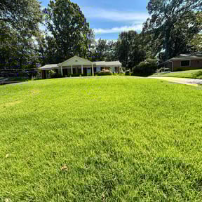 lawn maintenance by Okie Lawn and Landscape reviewed on April 5, 2022