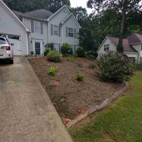 Flower Bed Weeding by H &amp; S Lawn Service. reviewed on November 6, 2025