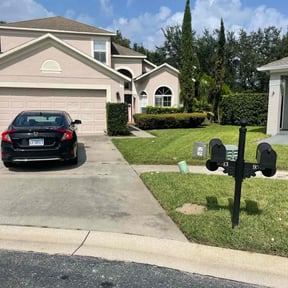 landscape maintenance by Brian The Yard Barber LLC reviewed on August 14, 2025