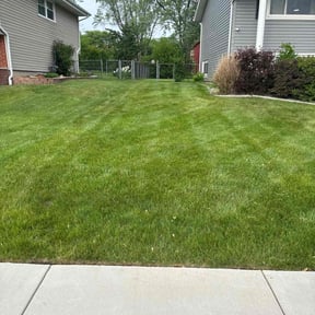 landscape maintenance by Express Mowers reviewed on August 17, 2025