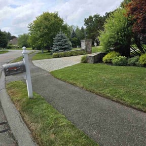 landscaping services by Danny&#039;s lawncare reviewed on August 19, 2025