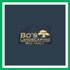 Bos Landscaping & Stump Removal Logo
