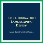 Excel Irrigation Landscaping Design Logo