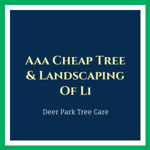 Aaa Cheap Tree & Landscaping Of Li Logo