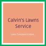 Calvin&#039;s Lawns Service Logo
