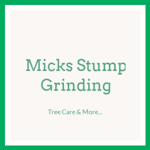 Micks Stump Grinding Logo