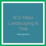 W E Miller Landscaping & Tree Logo