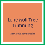 Lone Wolf Tree Trimming Logo